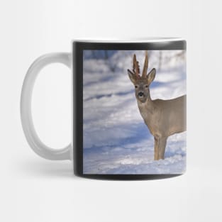 Roe deer in the forest Mug